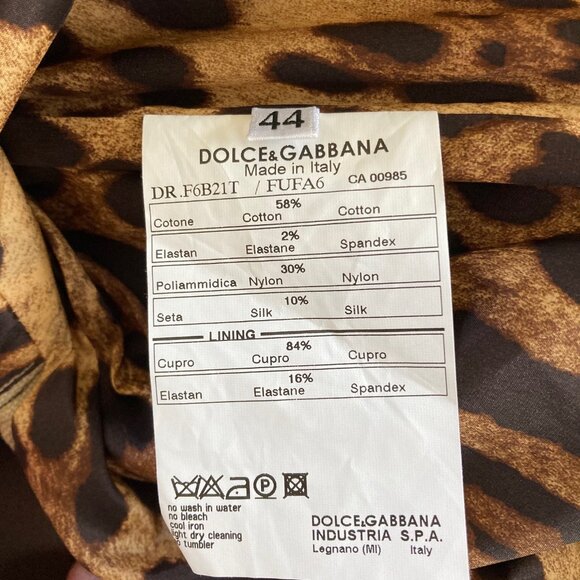 Dolce & Gabbana Y2K Vintage 2003 Khaki Lace Up Corset Dress Sz IT 44 (US 8) S/S - Picture 10 of 13